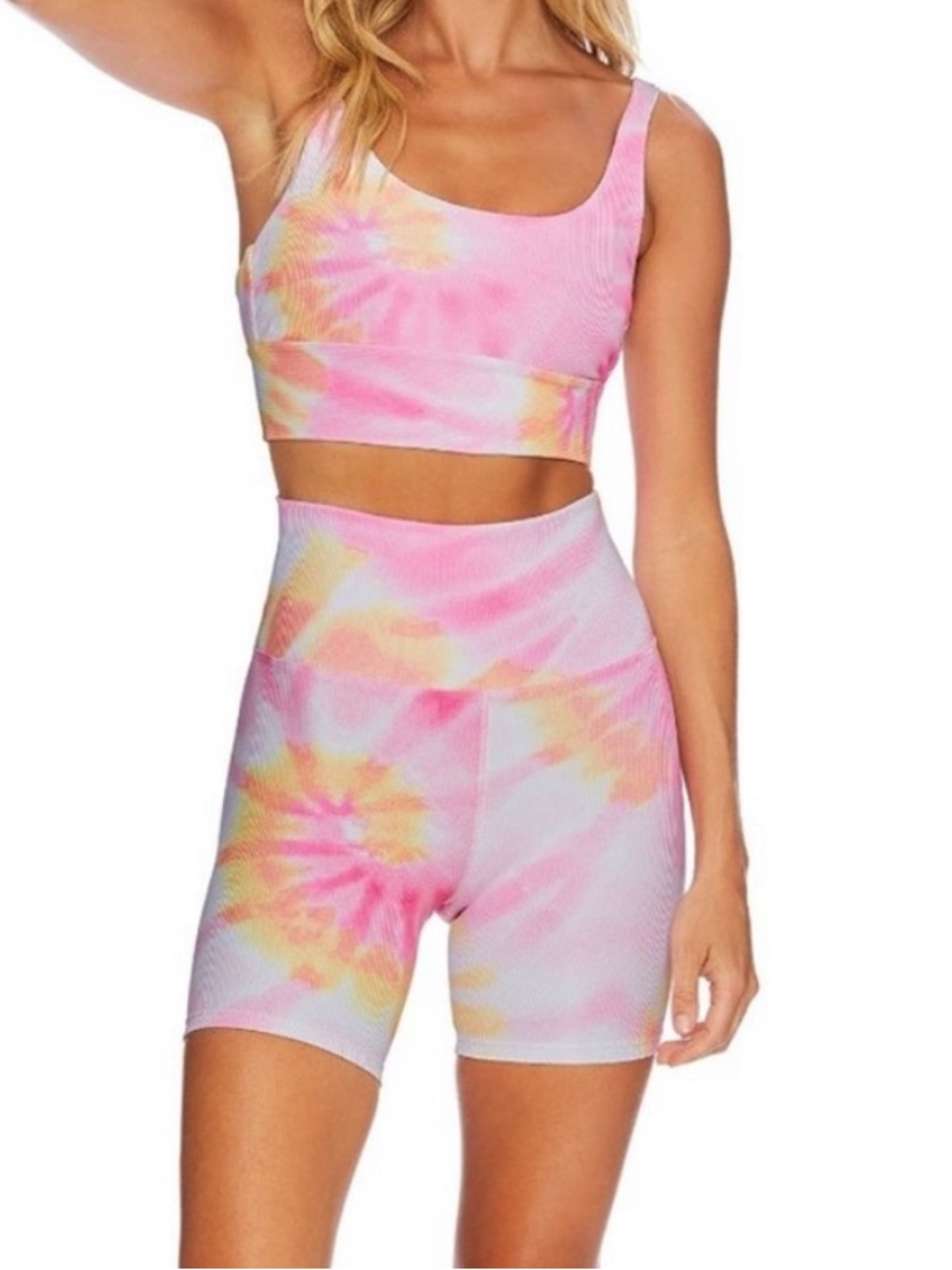 Beach Riot Sunrise Tie Dye Leah Set